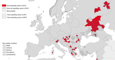 Nine new cases of West Nile fever in the EU and 27 in neighbouring countries reported by end of 11 October 2012