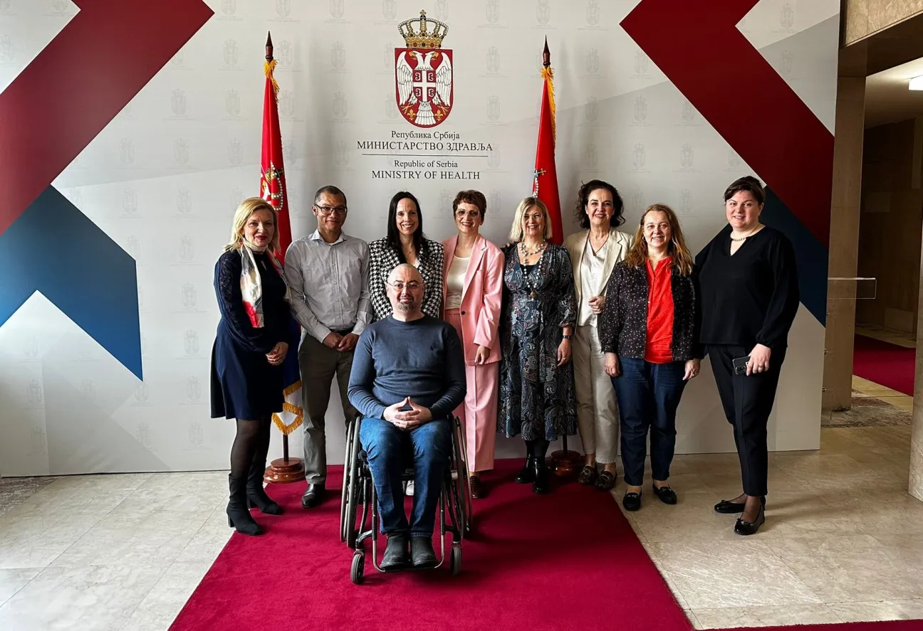 ECDC team at the Ministry of Health of the Republic of Serbia