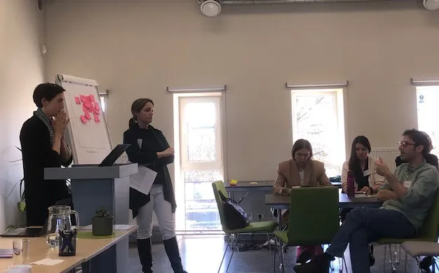 Picture from After-Action Review in Riga