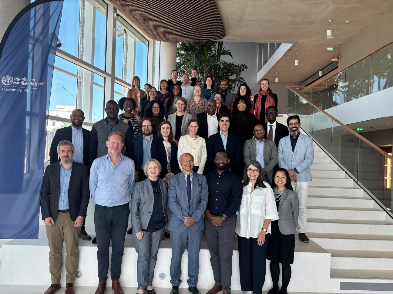 ECDC and Africa CDC visiting the WHO Academy