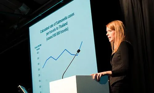 Speaker at the ESCAIDE conference