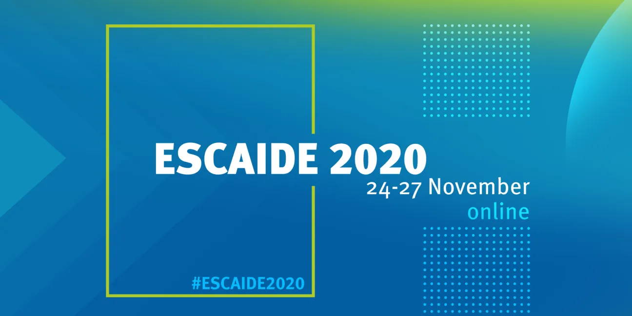 ESCAIDE 2020 web banner 