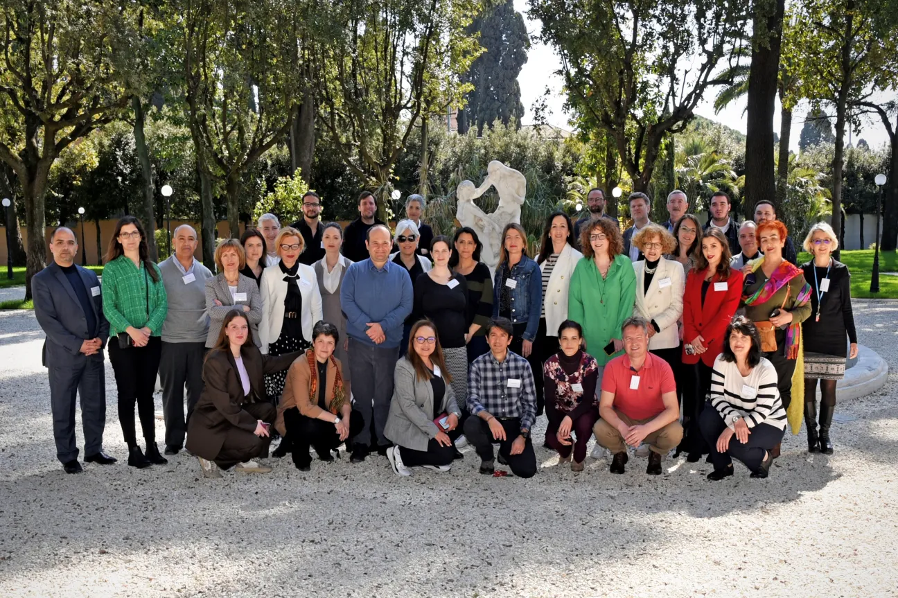 Group photo of participants in West Nile workshop 