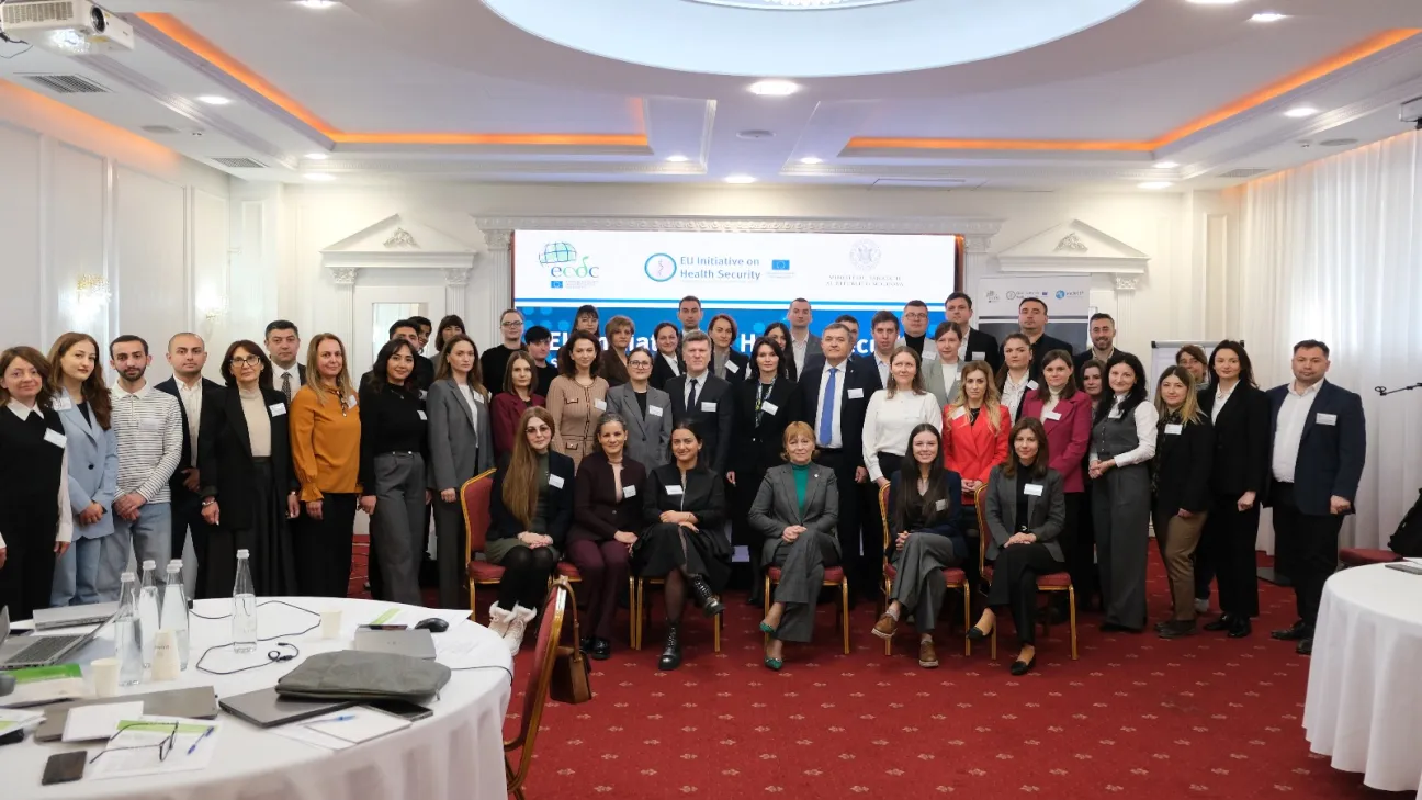 Regional workshop in Moldova builds capacity for epidemic intelligence and public health risk assessment 