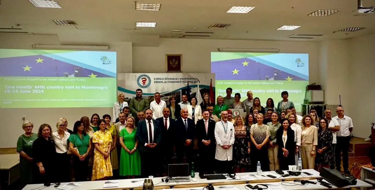 One Health AMR country visit Montenegro, June 2024
