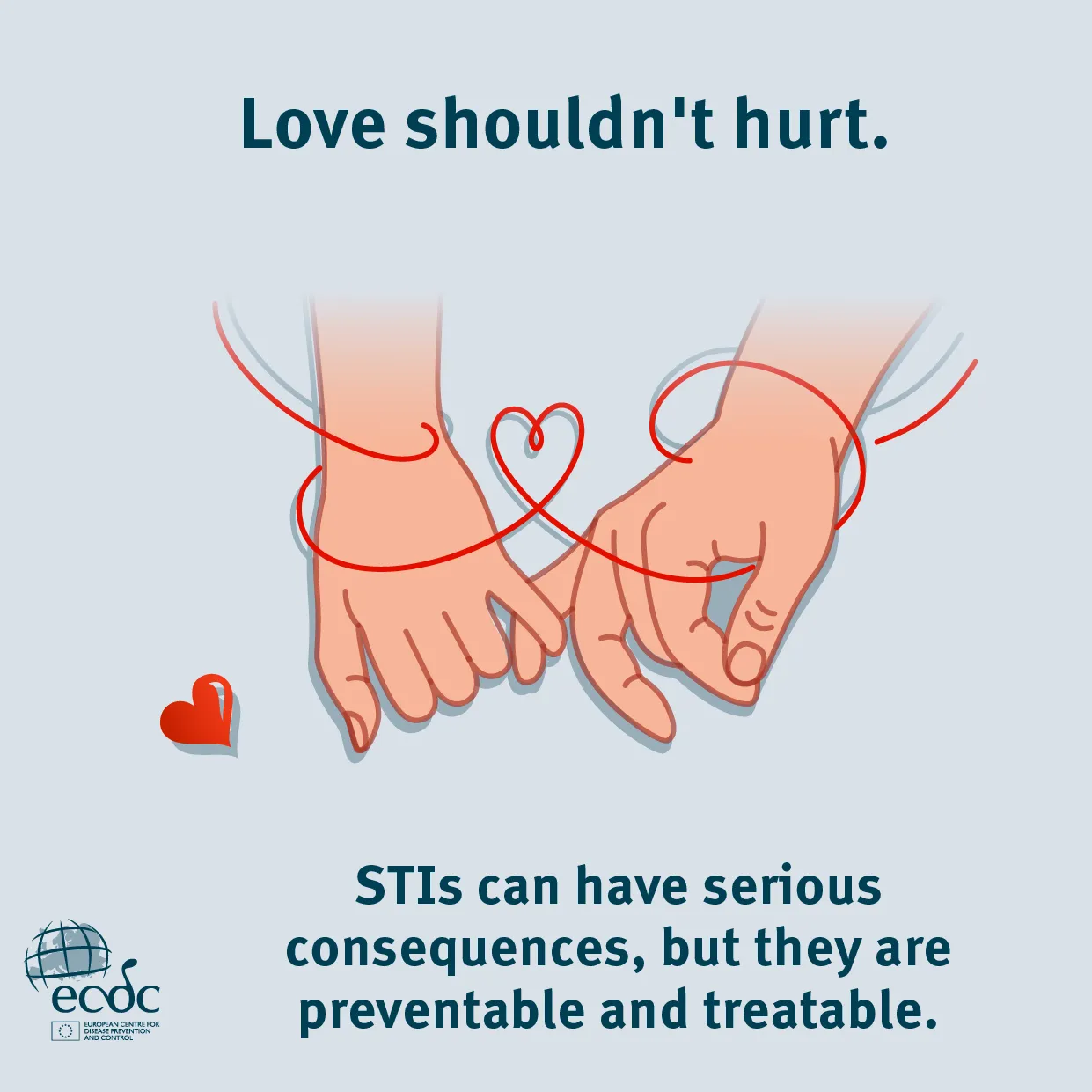 Social media card: Love shouldn't hurt