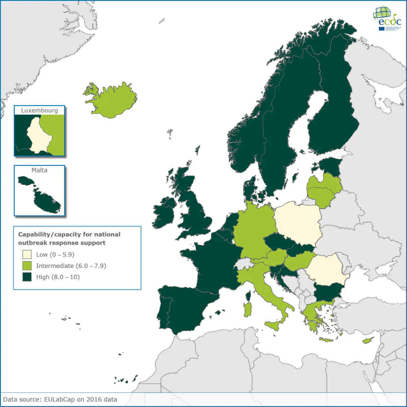 Target 3.3. National outbreak response support 2016