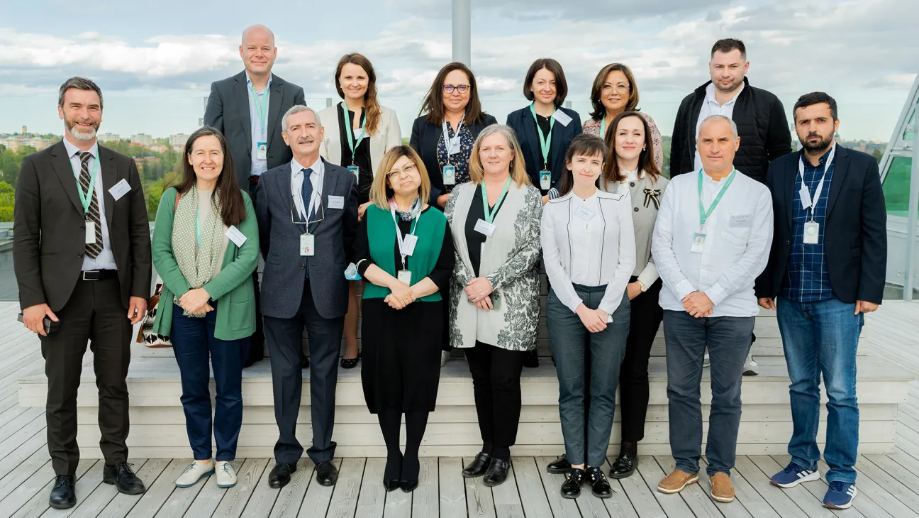 Picture of attendees of MediPIET training forum