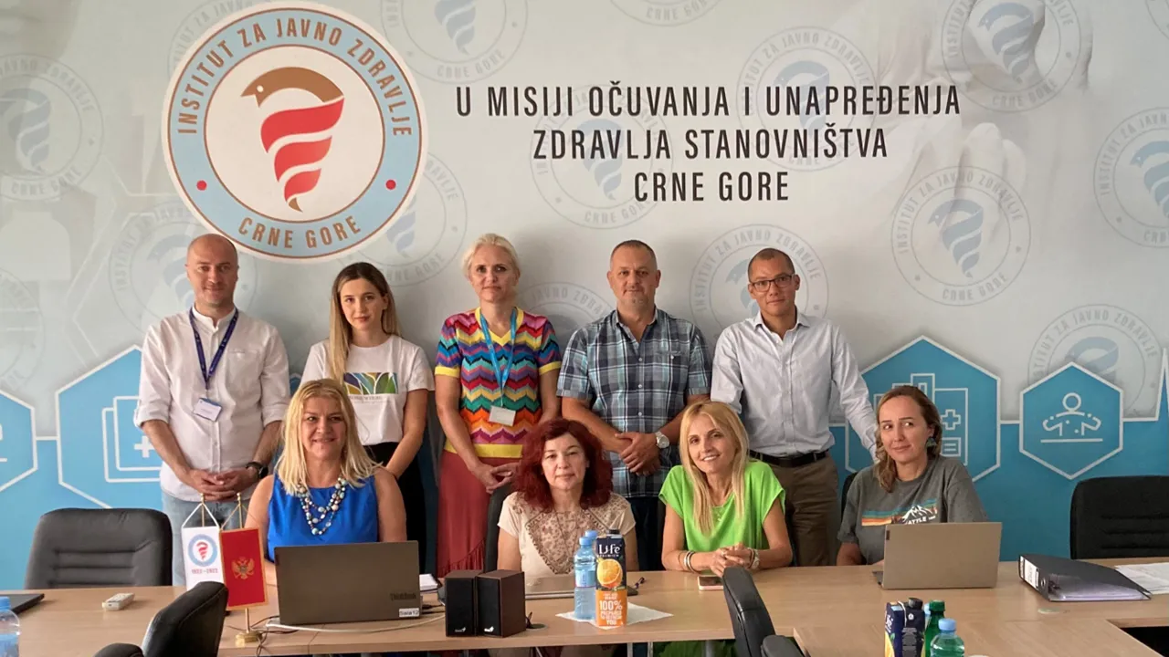 ECDC country visit to Montenegro picture