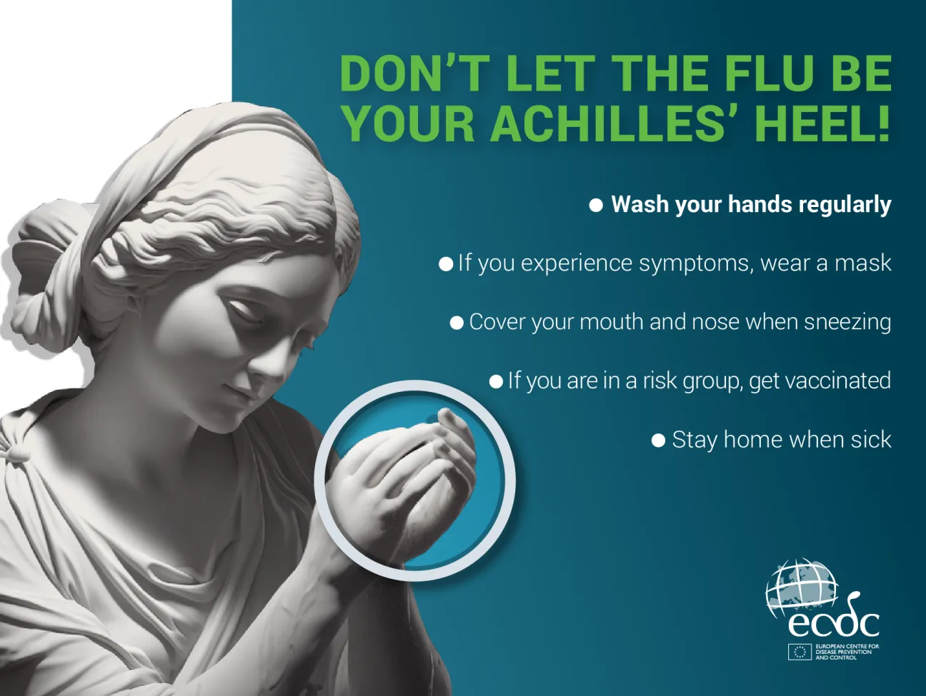 Wash your hands regularly