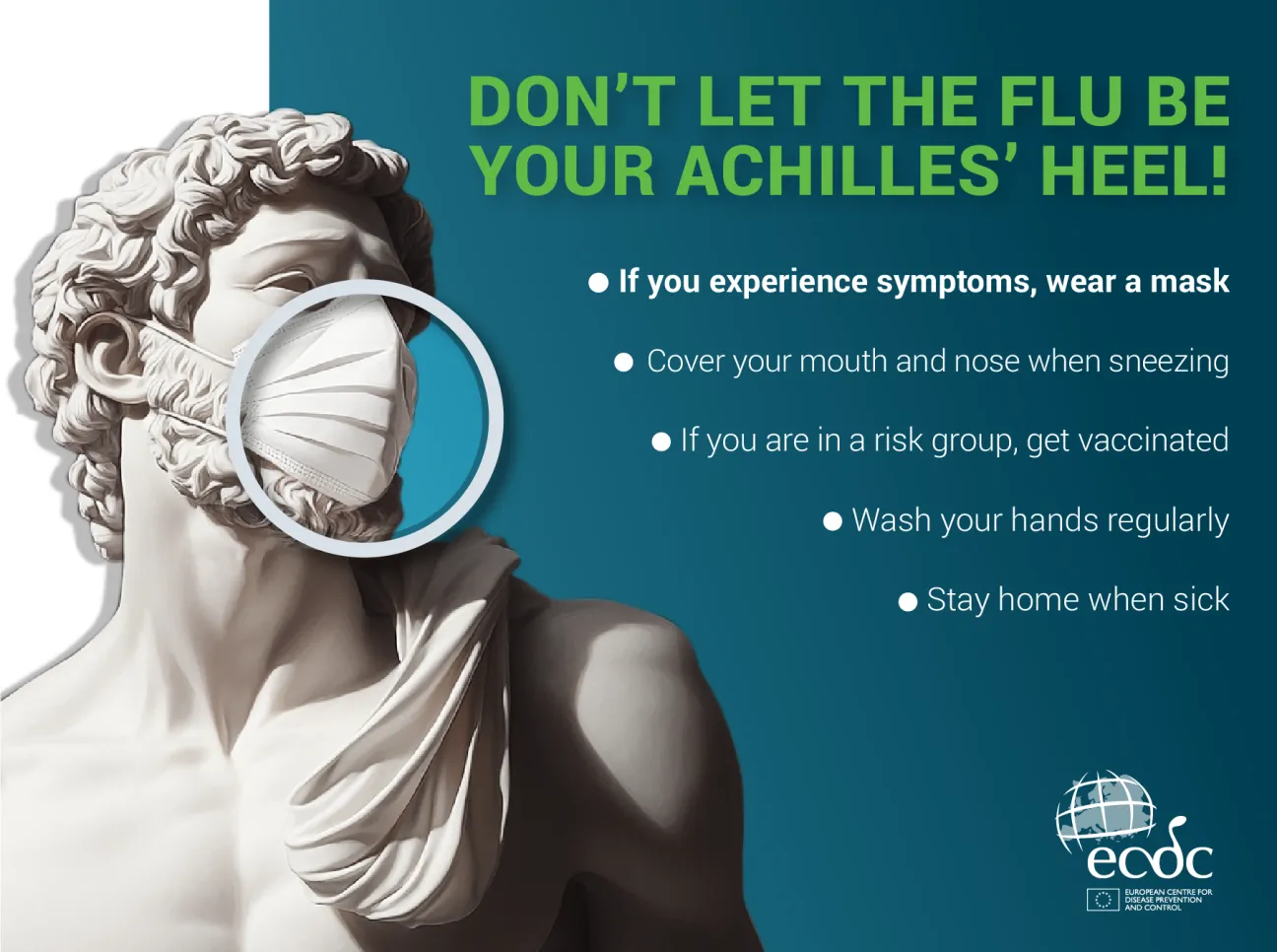 If you experience symptoms, wear a mask