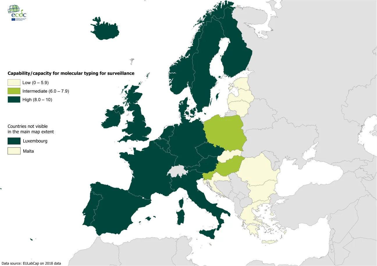 Target 2.3 - Molecular typing for surveillance 2018