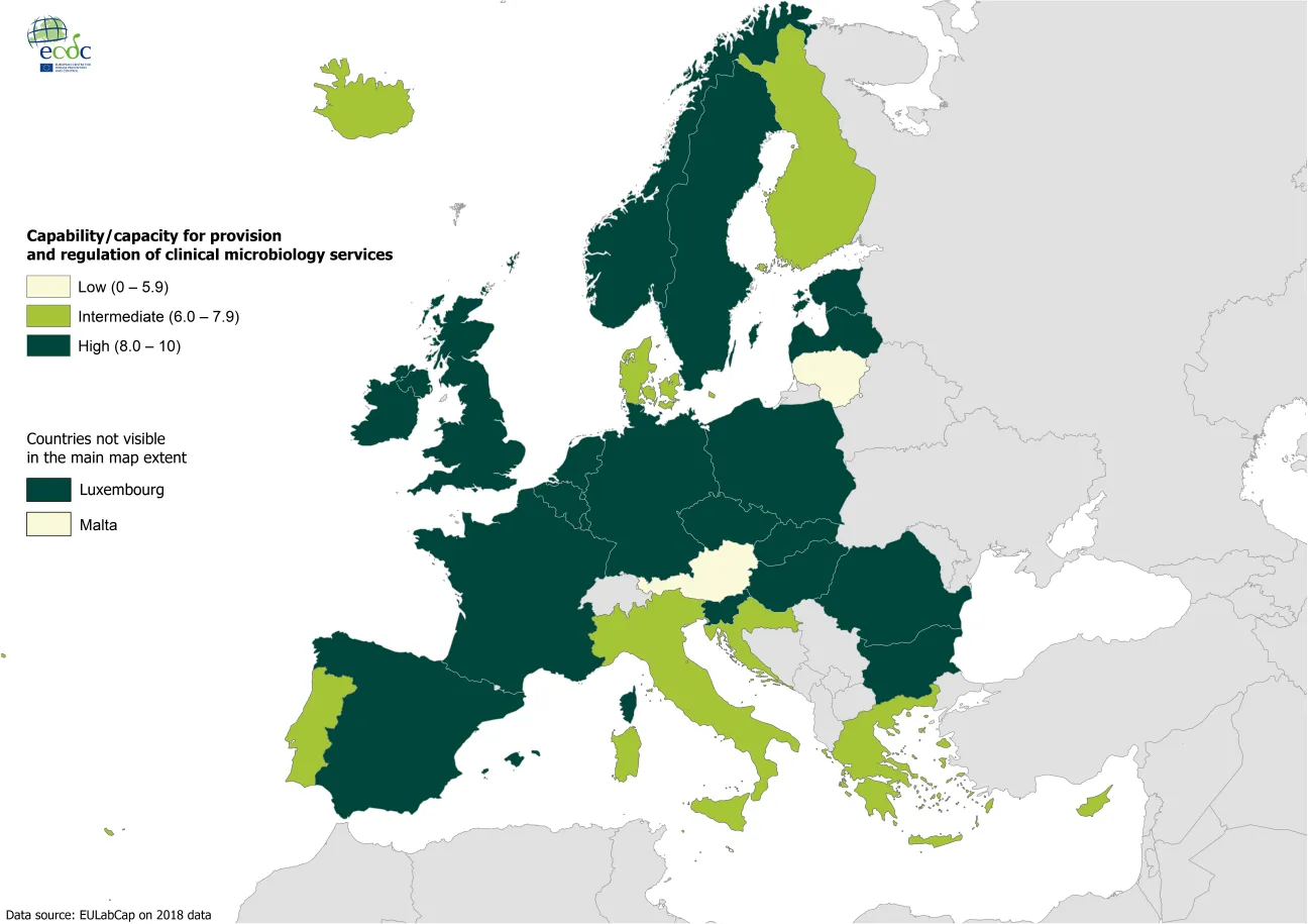 Target 1.1 - Provision and regulation of clinical microbiology services 2018