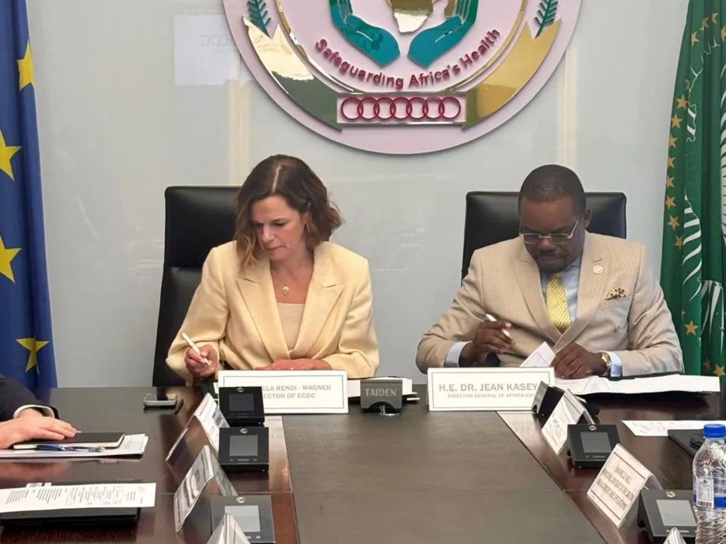 Africa CDC-ECDC MoU signing
