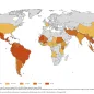 12-month dengue virus disease case notification rate per 100 000 population, August 2025-July 2026