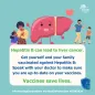 Social media card: Hepatitis B can lead to liver cancer