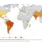 Twelve-month Chikungunya virus disease case notification rate per 100 000 population, March 2025 to February 2026