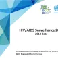 Cover of presentation HIV surveillance report 2018 data