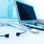 Doctor with laptop. © Istock