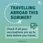 Travelling abroad this summer