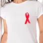 World AIDS Day - picture of T-shirts with red ribbon