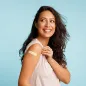 Image of vaccinated woman