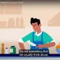 Image from video on how to protect yourself from bacteria in food