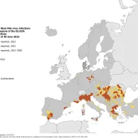 West Nile virus infections in humans 2012-2022