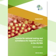 Cover for options for national testing and surveillance for hepatitis E virus in the EU/EEA