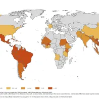 Three-month dengue virus disease case notification rate per 100 000 population, September-November 2025
