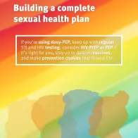 Social media card - Building a complete sexual health plan