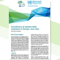 ECDC/WHO AMR report cover