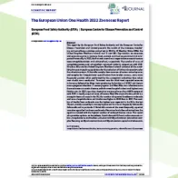 EU one health zoonoses cover