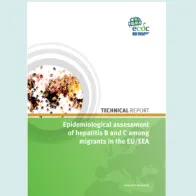 Cover of the epidemiological assessment of hepatitis b and c in the EU/EEA