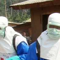 Medical team in Guinea. © ECDC