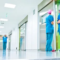 Corridor in hospital. © Istock