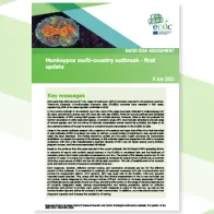 Monkeypox multi-country outbreak - first update cover