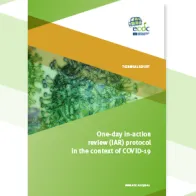 Cover: One-day in-action review (IAR) protocol in the context of COVID-19