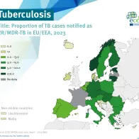 Multidrug-resistant (MDR) tuberculosis in the EU/EEA, 2023