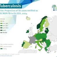Multidrug-resistant (MDR) tuberculosis in the EU/EEA, 2024