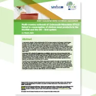 Multi-country outbreak of Salmonella Mbandaka ST413 linked to consumption of chicken meat products in the EU/EEA and the UK- COVER