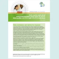 Cover of the RRA on salmonella, 20 July 2017