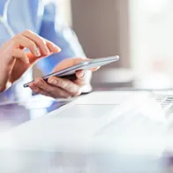 Person checking their phone