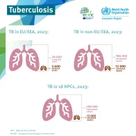 Tuberculosis cases, 2023