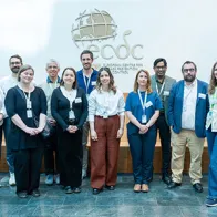 Group picture from meeting on data analytics and artificial intelligence