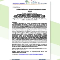 Avian influenza overview March–June 2024