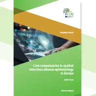 Core competencies in applied infectious disease epidemiology in Europe cover