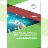 Cover of the report: "Future challenges for infectious disease prevention and control"