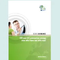 Cover of the guidance report: HIV and STI prevention among men who have sex with men