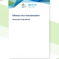 Generic cover for the influenza virus characterisation report